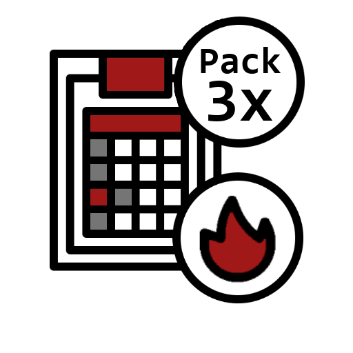 Pack 3 - Boletín de gas